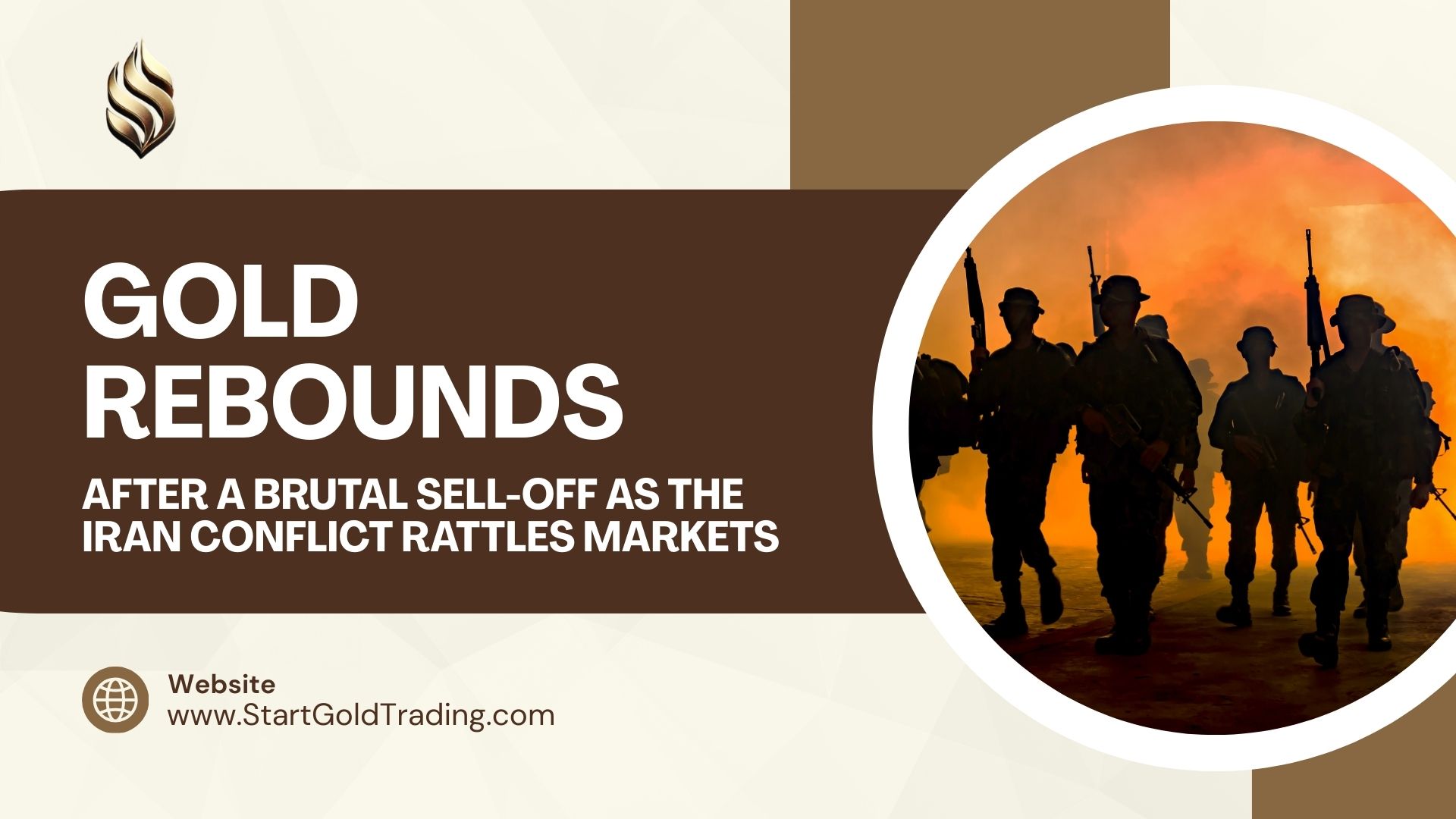 Gold rebounds after a brutal sell-off - StartGoldTrading